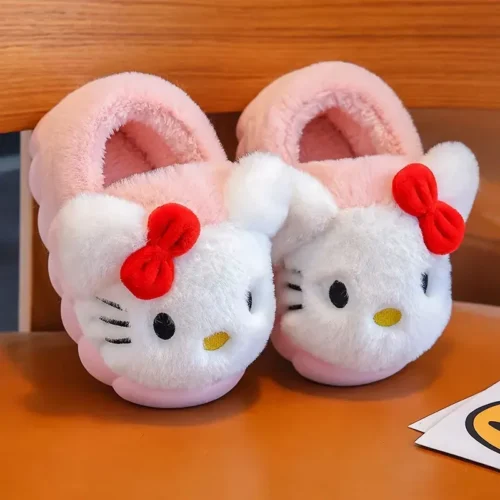 Pantufa Hello Kitty Rosa