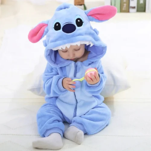 Alternative view of Pijama Infantil Stitch - Kigurumi Disney Ohana
